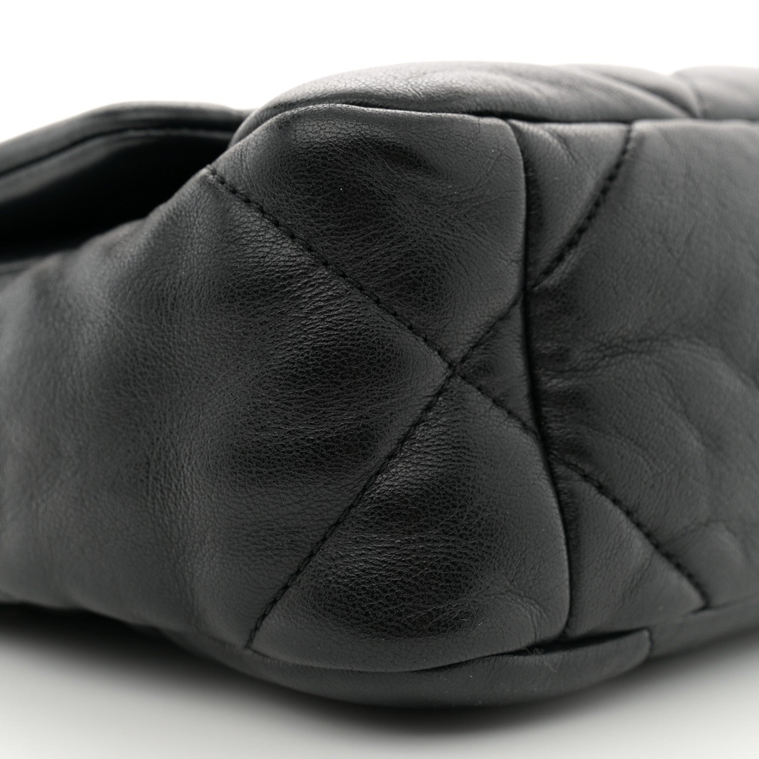 Chanel Lambskin Quilted Medium Chanel 19 Flap Black 9 of 14