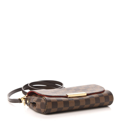 Louis Vuitton Damier Ebene Favorite PM 4 of 12