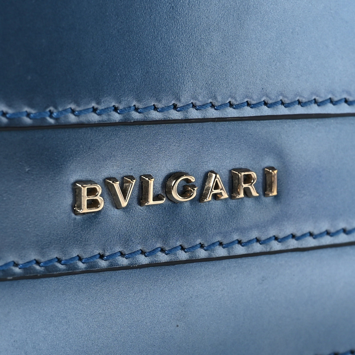 Metallic Calfskin Small Serpenti Forever Snake Strap Crossbody Bag Blue