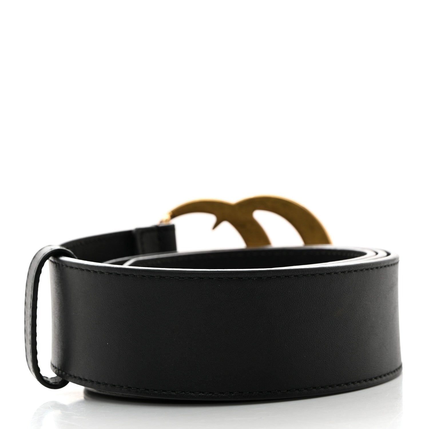 Gucci Calfskin Double G 40mm Belt 85 34 Black 2 of 5