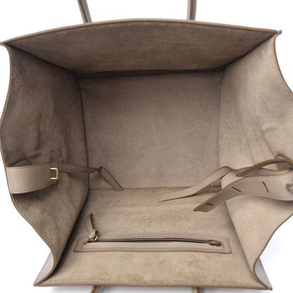 Celine Supple Calfskin Medium Phantom Luggage Beige 5 of 10