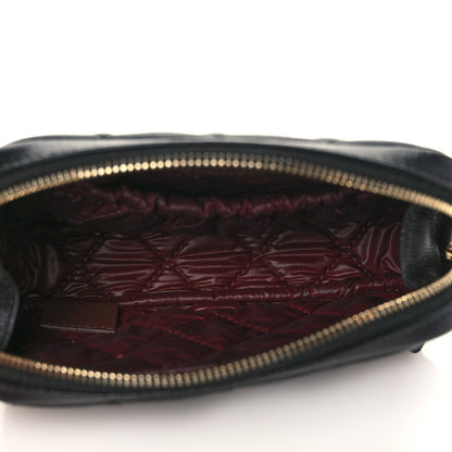 Chanel Caviar Quilted Small Curvy Pouch Cosmetic Case Black 5 of 8