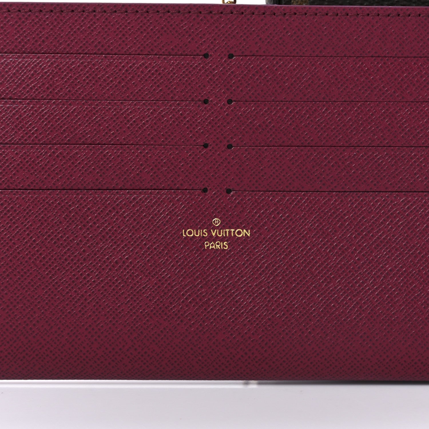 Louis Vuitton Monogram Pochette Felicie Chain Wallet Fuchsia 8 of 12