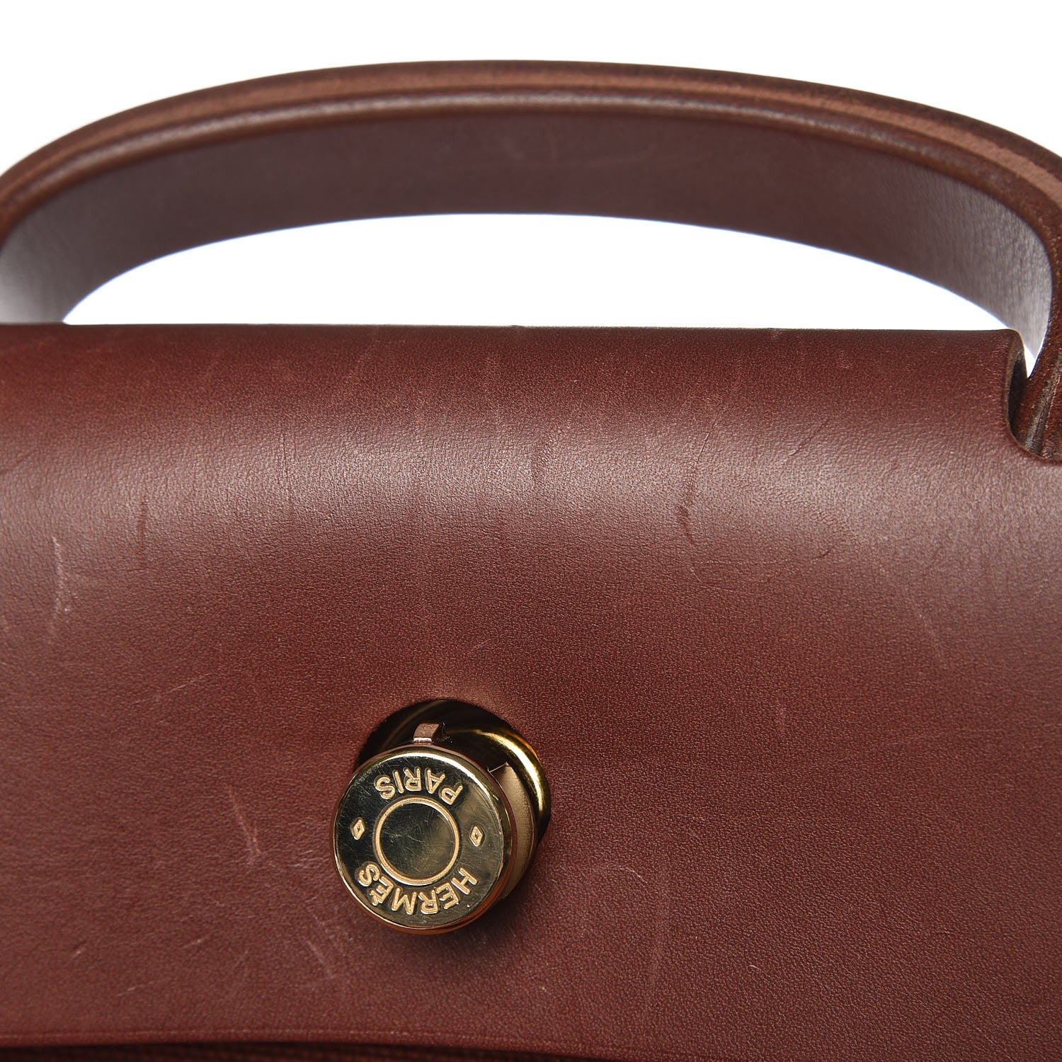 Hermes Toile Vache Calfskin Herbag 2 in 1 36 MM Natural 11 of 22
