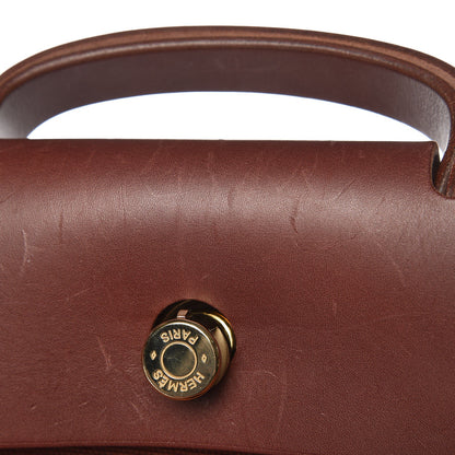 Hermes Toile Vache Calfskin Herbag 2 in 1 36 MM Natural 11 of 22
