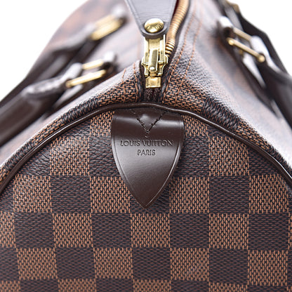 Louis Vuitton Damier Ebene Speedy 30 6 of 13