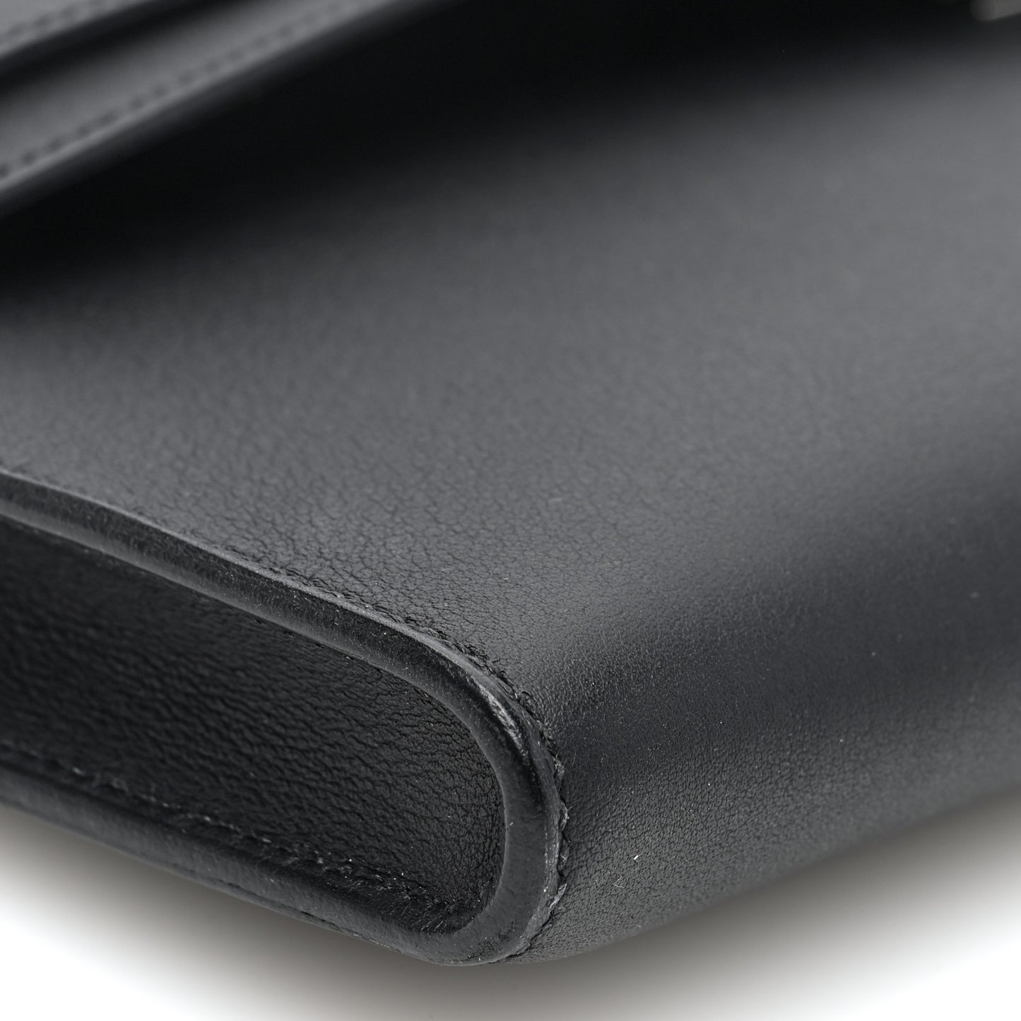 Swift Kelly Cut Clutch Pochette Black