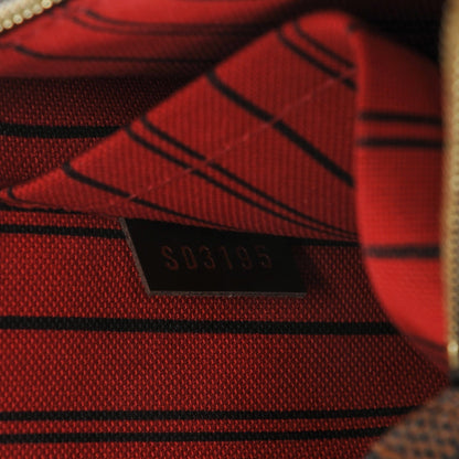 Louis Vuitton Damier Ebene Neverfull MM GM Pochette 8 of 8