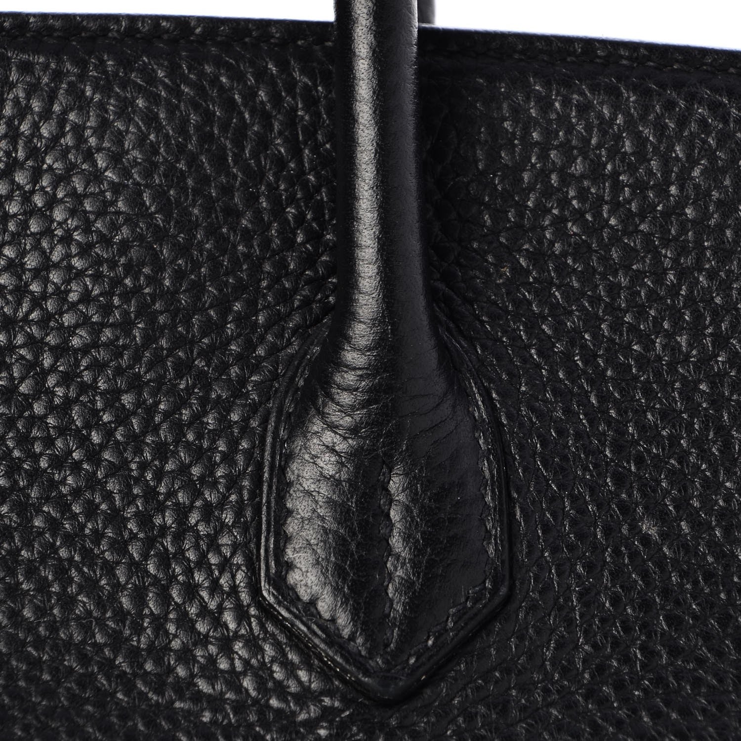 Hermes Taurillon Clemence Birkin 35 Black 32 of 36