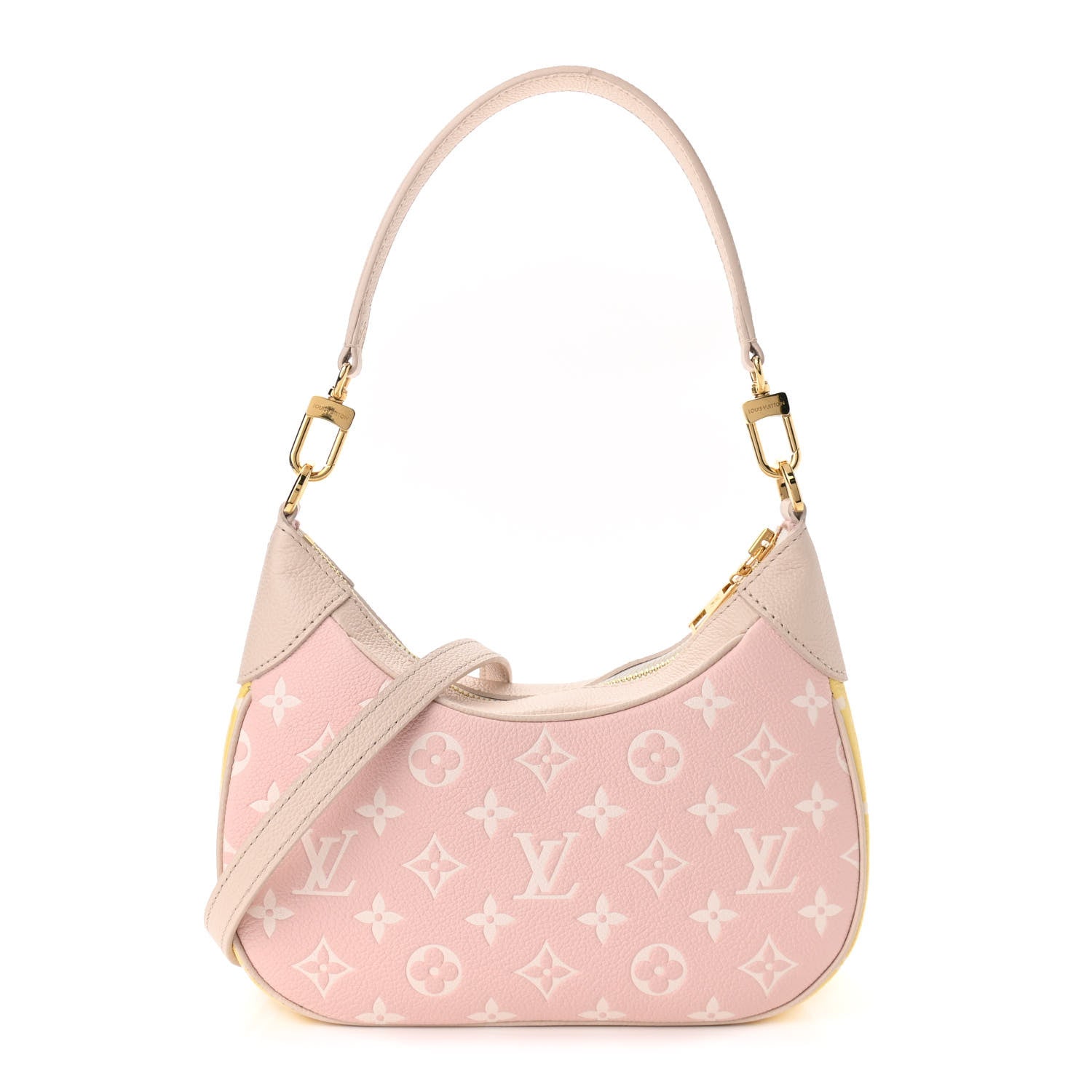 Louis Vuitton Empreinte Monogram Spring in the City Bagatelle NM Pink Beige Yellow 1 of 11