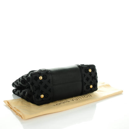 Louis Vuitton Veau Cachemire Tote W PM Black 4 of 6