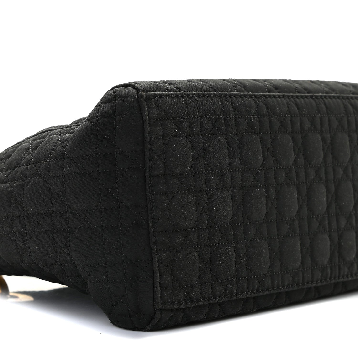 Christian Dior Nylon Cannage Medium Lady Dior Black 5 of 10