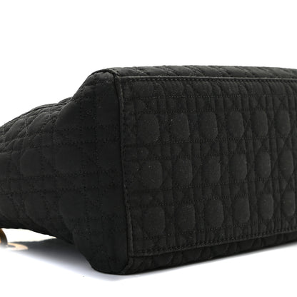 Christian Dior Nylon Cannage Medium Lady Dior Black 5 of 10