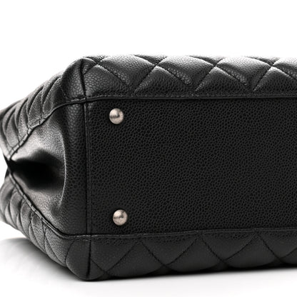 Chanel Caviar Quilted City Shopping Tote Black 13 of 14