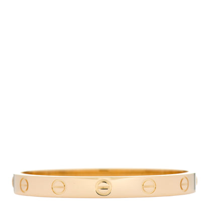 Cartier 18K Yellow Gold LOVE Bracelet 15 2 of 6