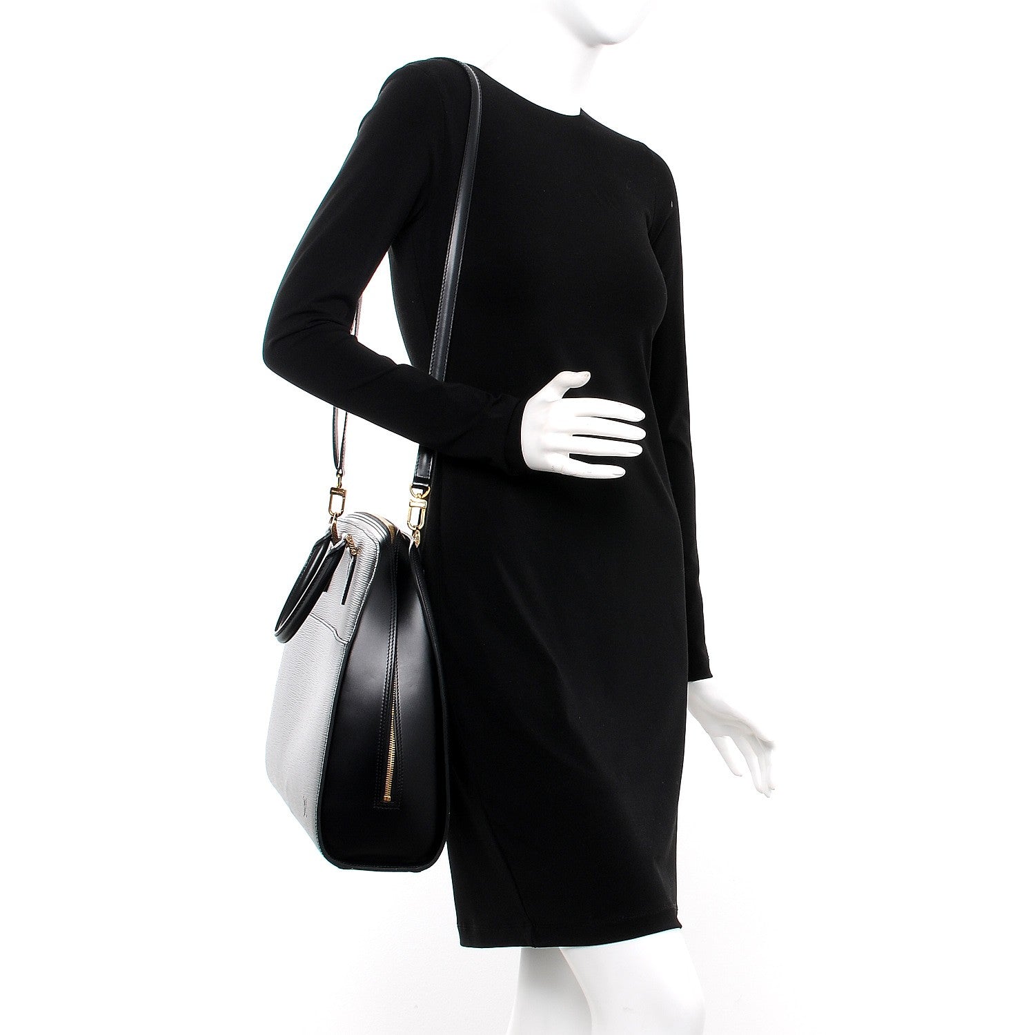 Louis Vuitton Epi Sorbonne PM Briefcase Black 2 of 8