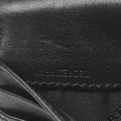 Burberry Calfskin Horseferry Check Porter Continental Wallet Black 8 of 8