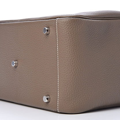 Hermes Taurillon Clemence Lindy 30 Etoupe 9 of 11