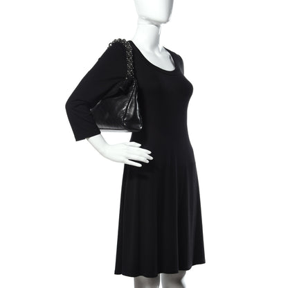 Chanel Lambskin Quilted New Lock Flap Black 2 of 10