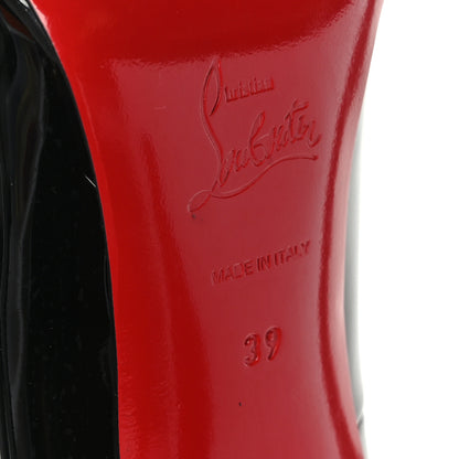Christian Louboutin Patent Ron Ron 100 Pumps 39 Black 7 of 7