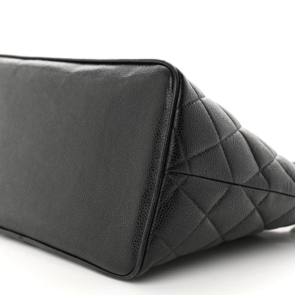 Chanel Caviar Quilted Medallion Tote Black 10 of 10