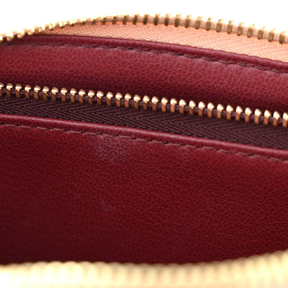 Louis Vuitton Metallic Lambskin Embossed Monogram Coussin BB Pink Gold 11 of 11