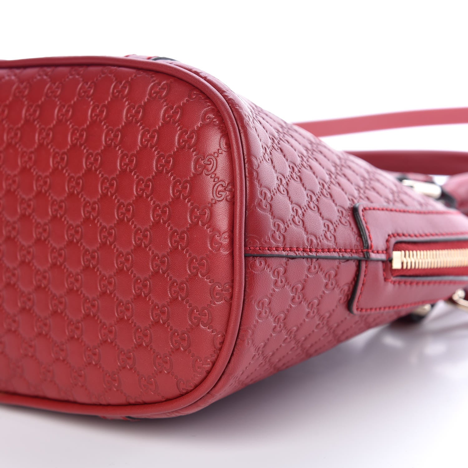 Gucci Soft Microguccissima Mini Dome Bag Rosso 9 of 9