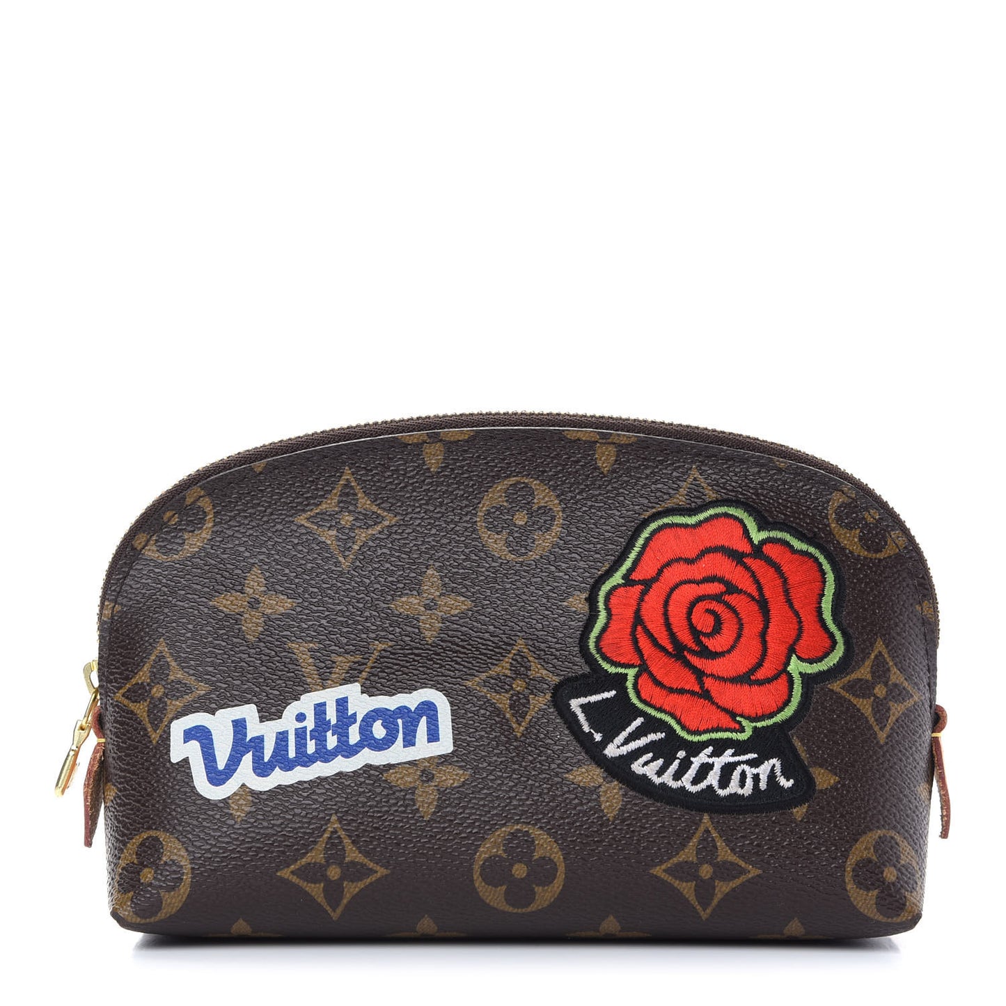 Monogram Patches Cosmetic Pouch PM