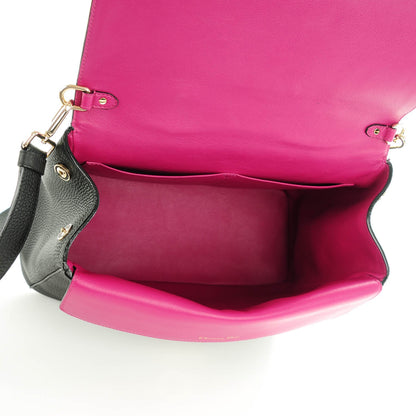 Christian Dior Bullcalf Medium Be Dior Flap Black 5 of 8