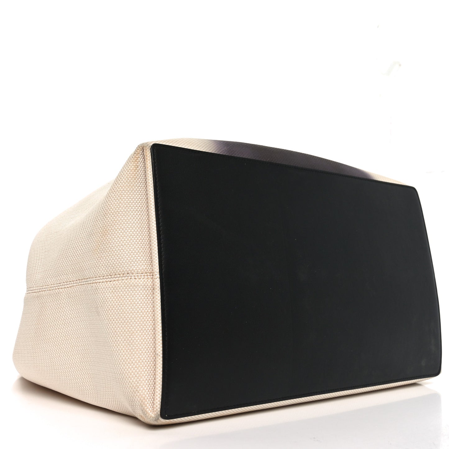 Canvas Large Eiffel Tower Toujours Beige Black