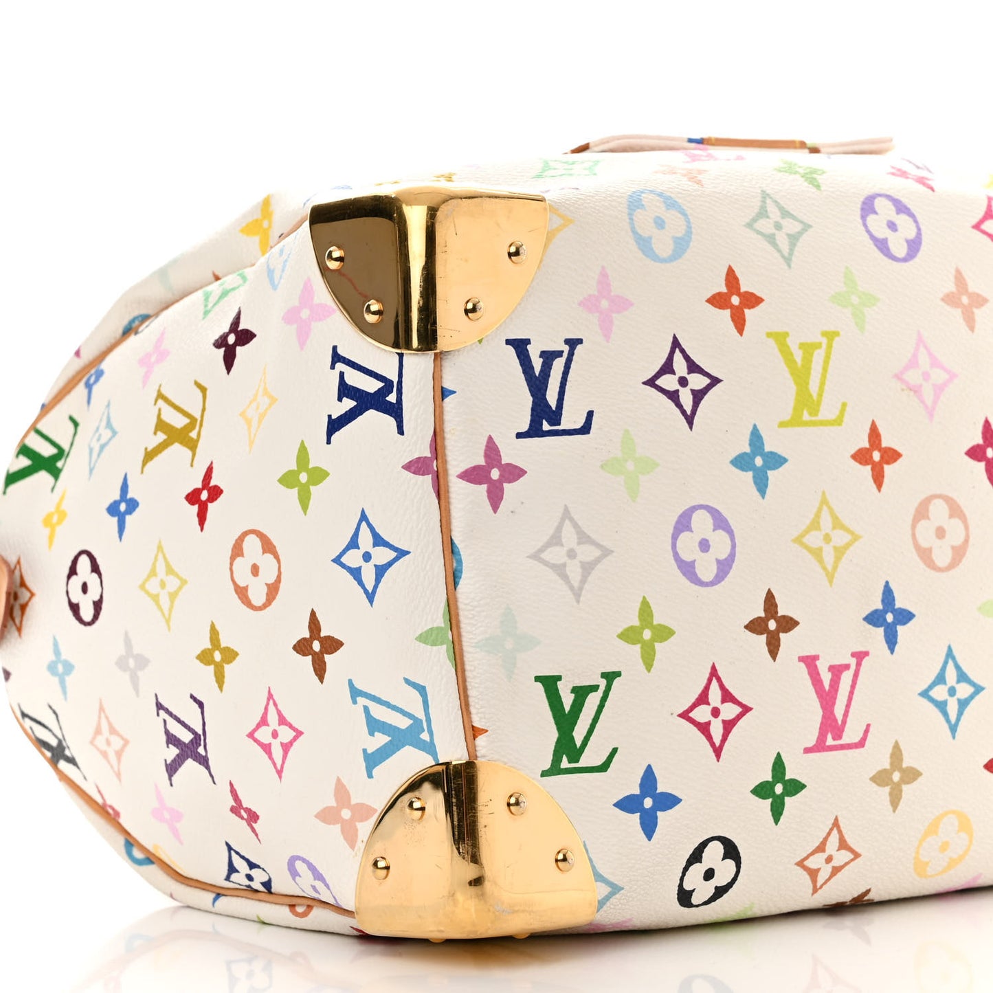 Monogram Multicolor Speedy 30 White