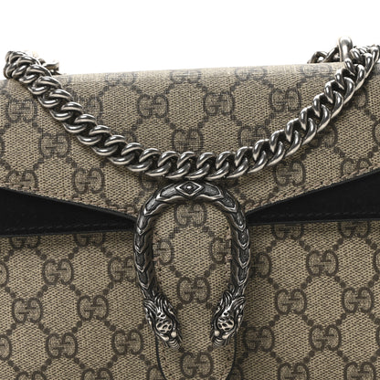 Gucci GG Supreme Monogram Mini Dionysus Shoulder Bag Black 8 of 10
