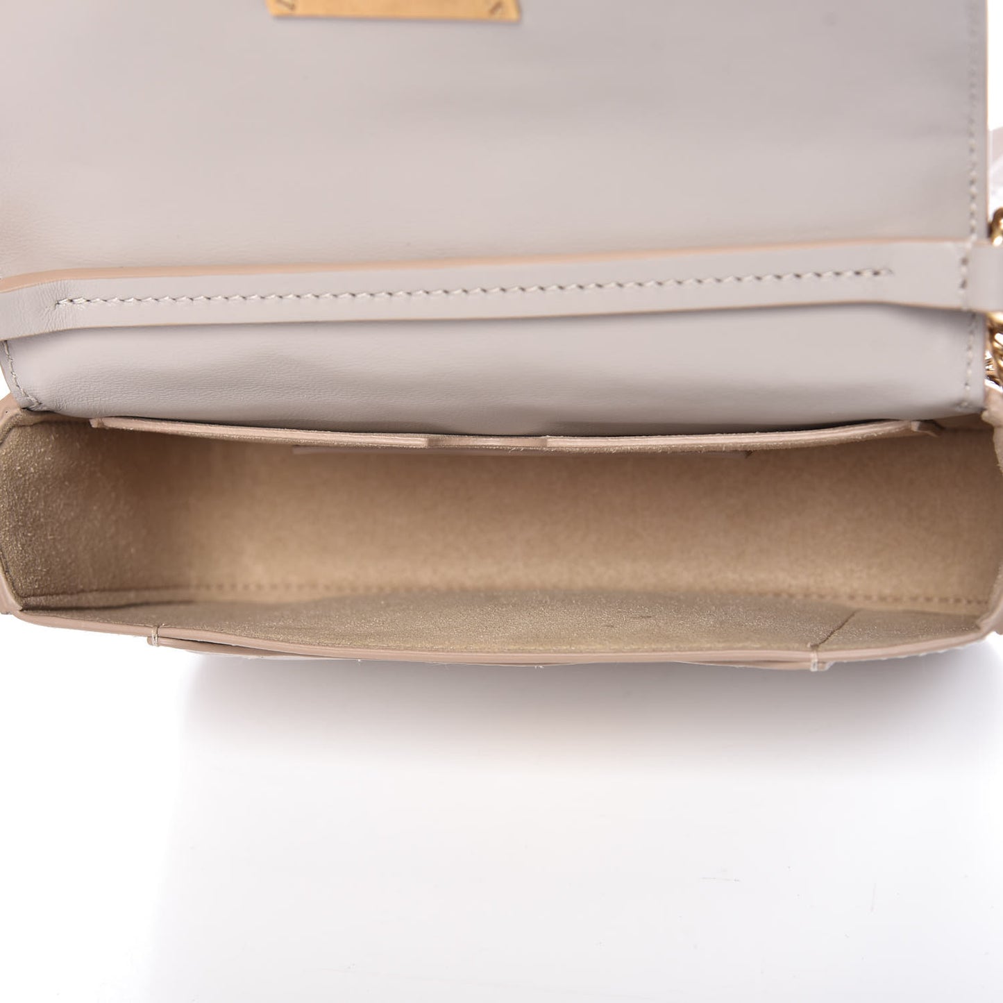 Goatskin Quilted GV3 Mini Pocket Convertible Bag Natural