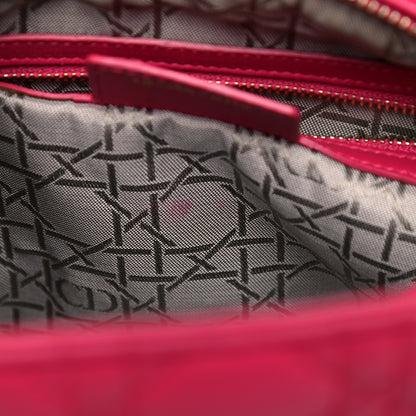 Christian Dior Lambskin Cannage Medium Lady Dior Pink 12 of 13
