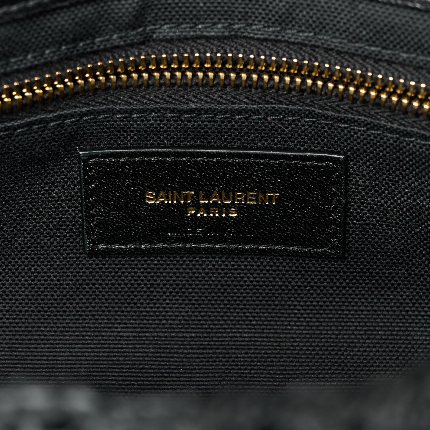 Raffia Monogram Medium Jamie Black
