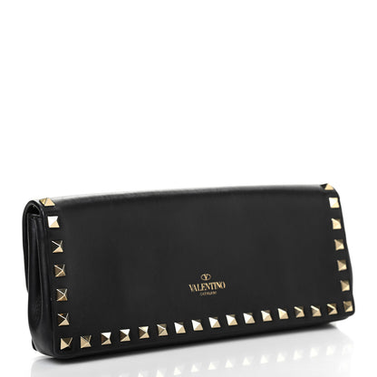 Valentino Garavani Nappa Rockstud Bangle Clutch Black 3 of 7