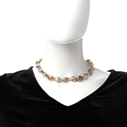 Chanel Stones CC Necklace Gold 2 of 6