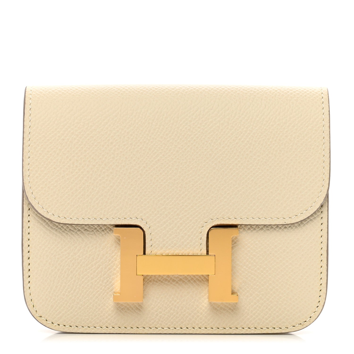 Hermes Epsom Constance Slim Wallet Craie 2 of 7