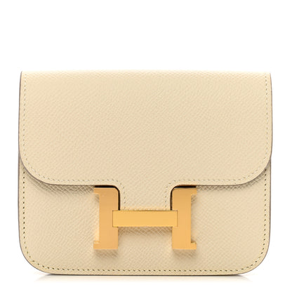 Hermes Epsom Constance Slim Wallet Craie 2 of 7