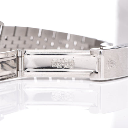 Rolex Stainless Steel 18K White Gold 26mm Oyster Perpetual Datejust Watch Silver 69174 6 of 8
