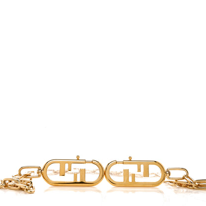 Fendi Metal O'Lock Strap You Gold 3 of 4
