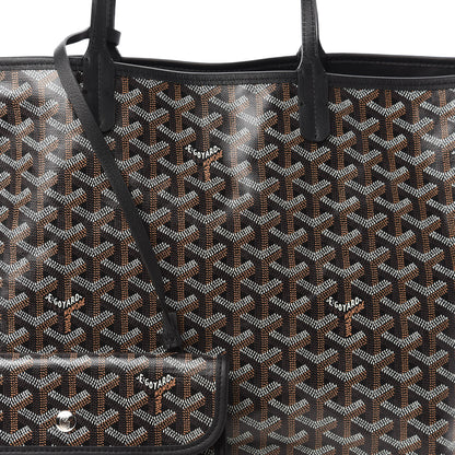 Goyard Goyardine Reversible Anjou PM Black 8 of 15