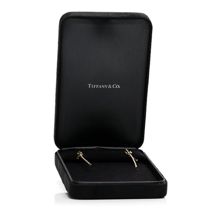 Tiffany 18K Yellow Gold Diamond Tiffany Knot Drop Earrings 5 of 5