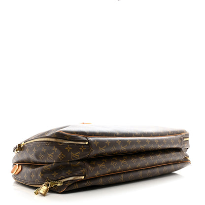 Louis Vuitton Monogram Alize 2 Compartment Luggage Travel Bag 4 of 14