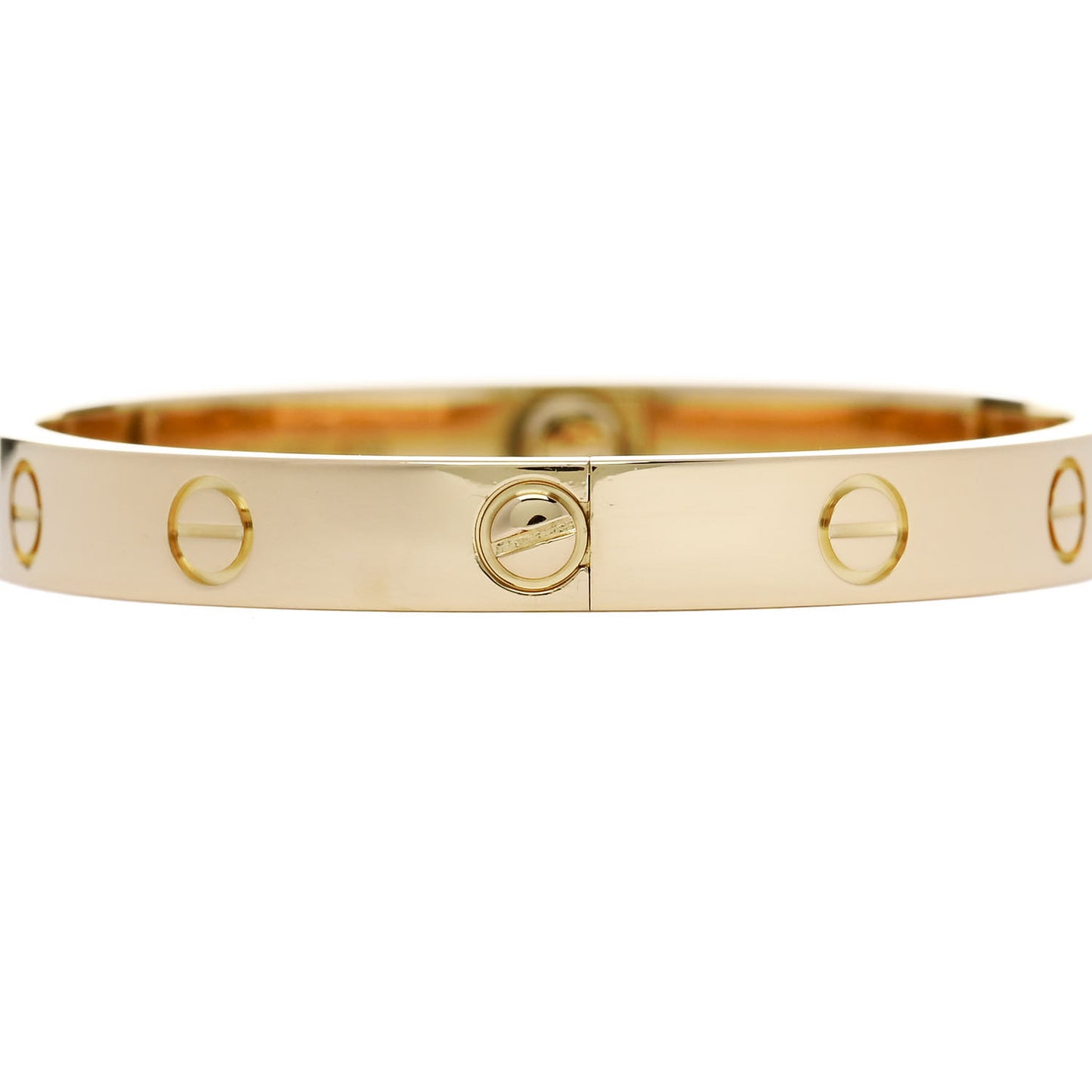 18K Yellow Gold LOVE Bracelet 16