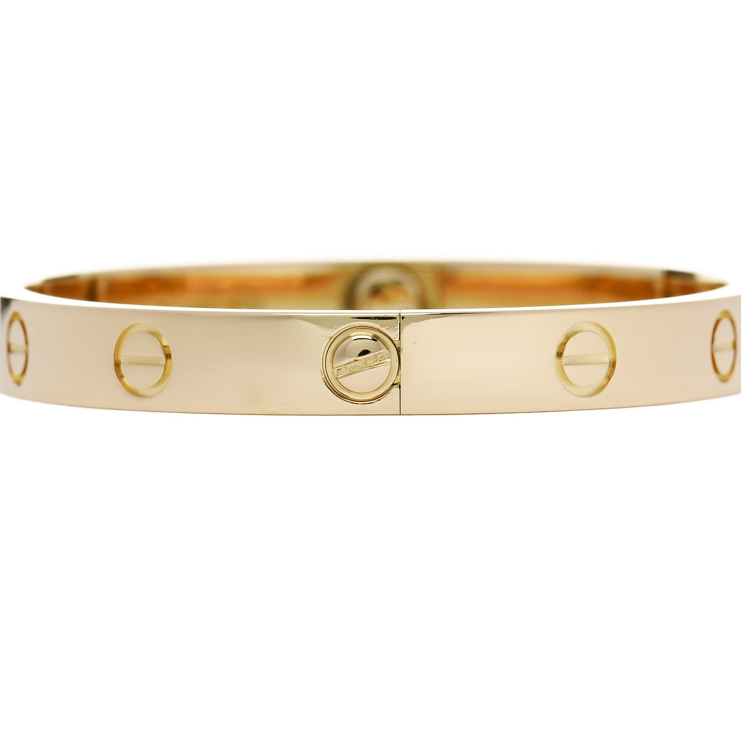 Cartier 18K Yellow Gold LOVE Bracelet 16 4 of 8