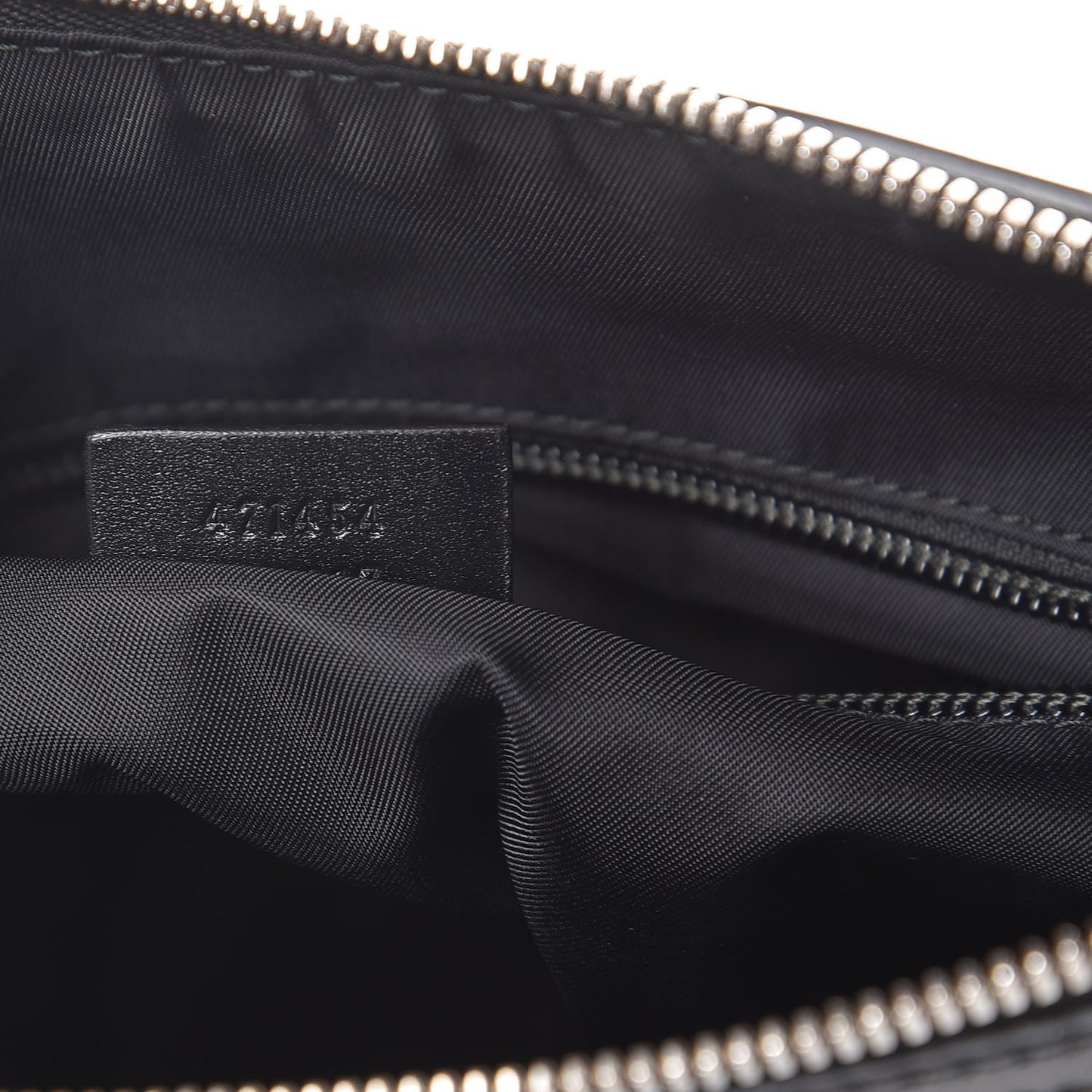 GG Supreme Monogram Web Messenger Bag Black