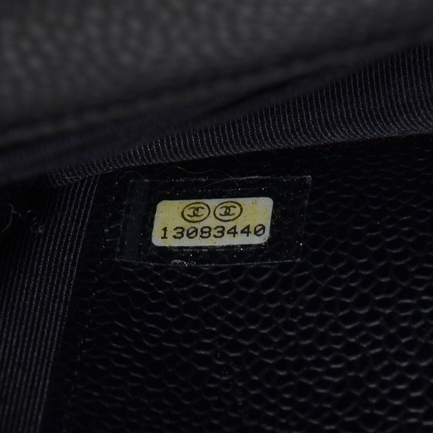 Chanel Caviar Quilted Wallet On Chain WOC Black 8 of 8