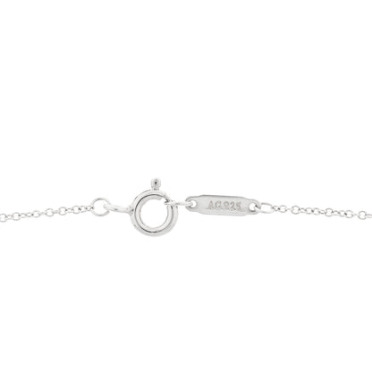 Tiffany Sterling Silver 1837 Interlocking Circles Pendant Necklace 5 of 5