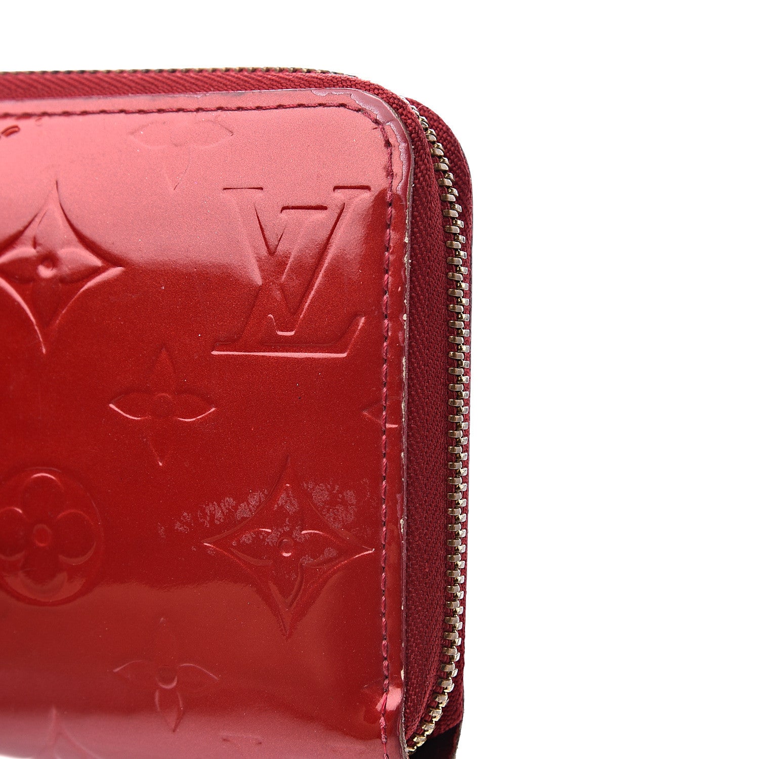Louis Vuitton Vernis Zippy Wallet Pomme D'Amour 9 of 14